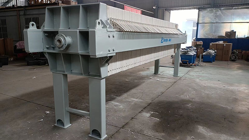 Awtomatikong Membrane Dewatering Stainle Steel Filter Press9