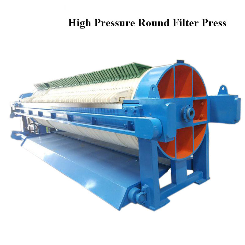 Clay High Pressure Circular Filter Press2